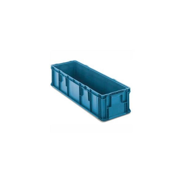 Lewisbins Stackable Storage Container, 48 in L x 15 in W x 10-3/4 in H, Blue, Plastic SO4815-11BLUE - main